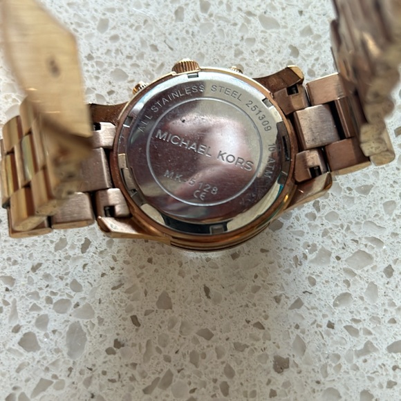 Rose Gold Michael Kors Watch - Picture 3 of 6
